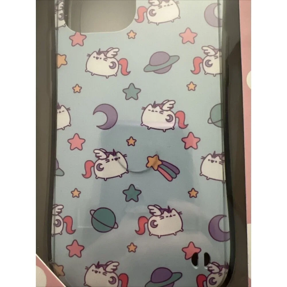 Pusheen Apple iPhone Case For 12 Pro Max Cellphone Case Blue NWT